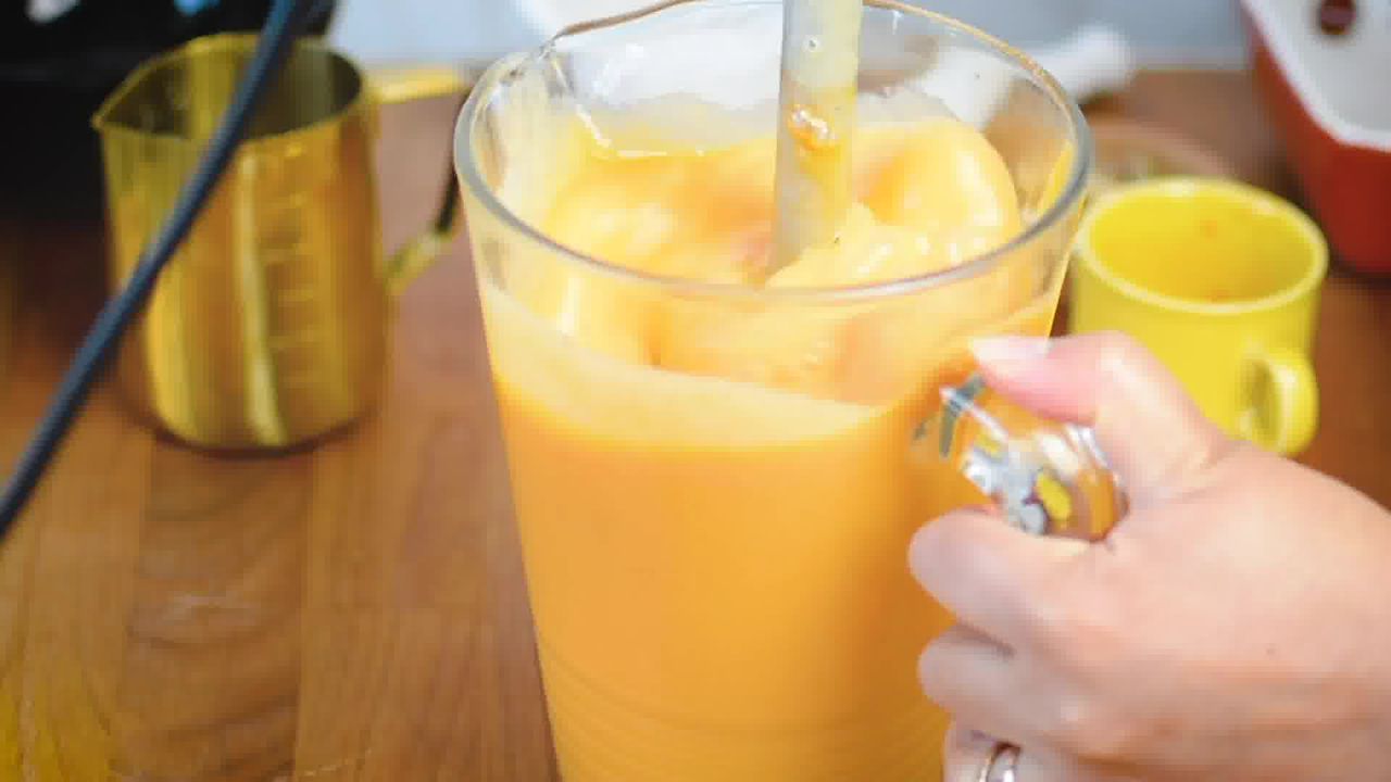 Image of the cooking step-1-5 for Aamras Recipe - Sweet Mango Puree