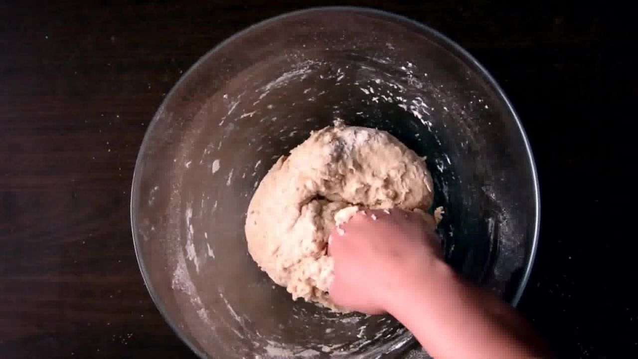 Image of the cooking step-1-4 for Afghan Naan Bread Recipe - Naan-e-Afghani (Video)
