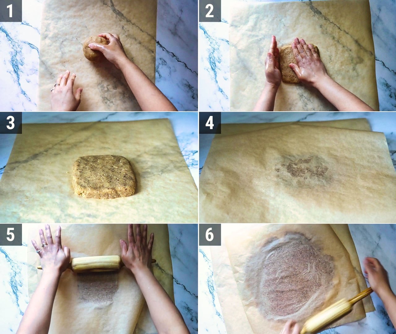 Image of the cooking step-1-4 for Almond Flour Crackers