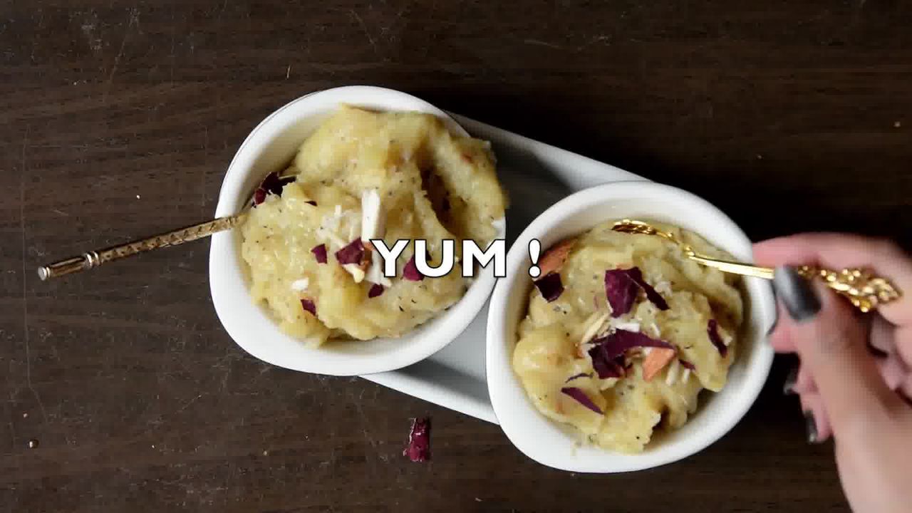 Image of the cooking step-1-7 for Aloo Ka Halwa- Potato Halwa (Recipe Video)