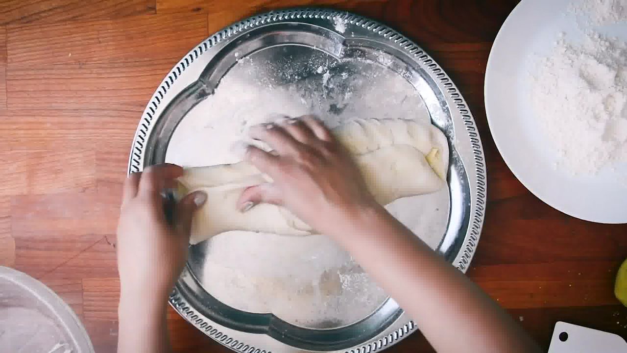 Image of the cooking step-1-11 for Amritsari Aloo Kulcha - Potato Stuffed Flatbread