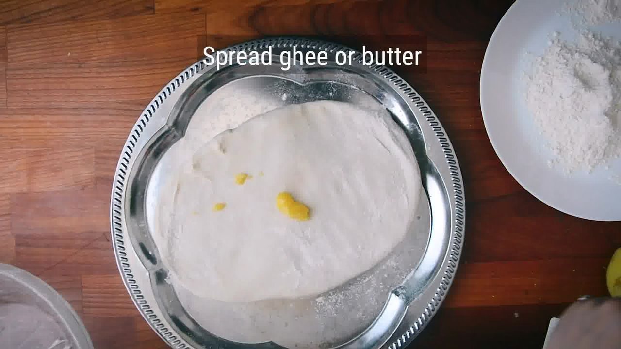Image of the cooking step-1-9 for Amritsari Aloo Kulcha - Potato Stuffed Flatbread