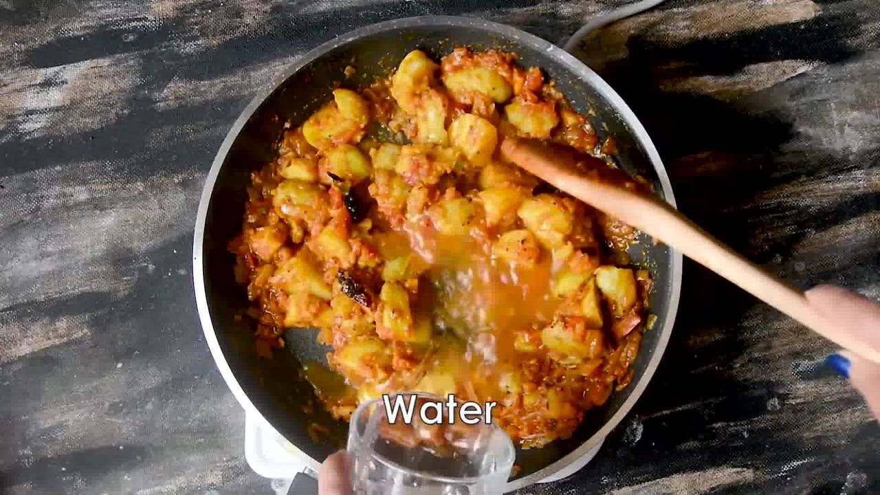 Image of the cooking step-4-11 for Aloo Poori Recipe - Puri Sabji - Aloo Ki Rasewali Sabzi