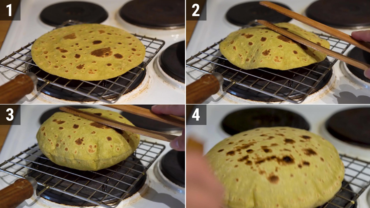 Image of the cooking step-3-4 for Avocado Paratha + Avocado Roti