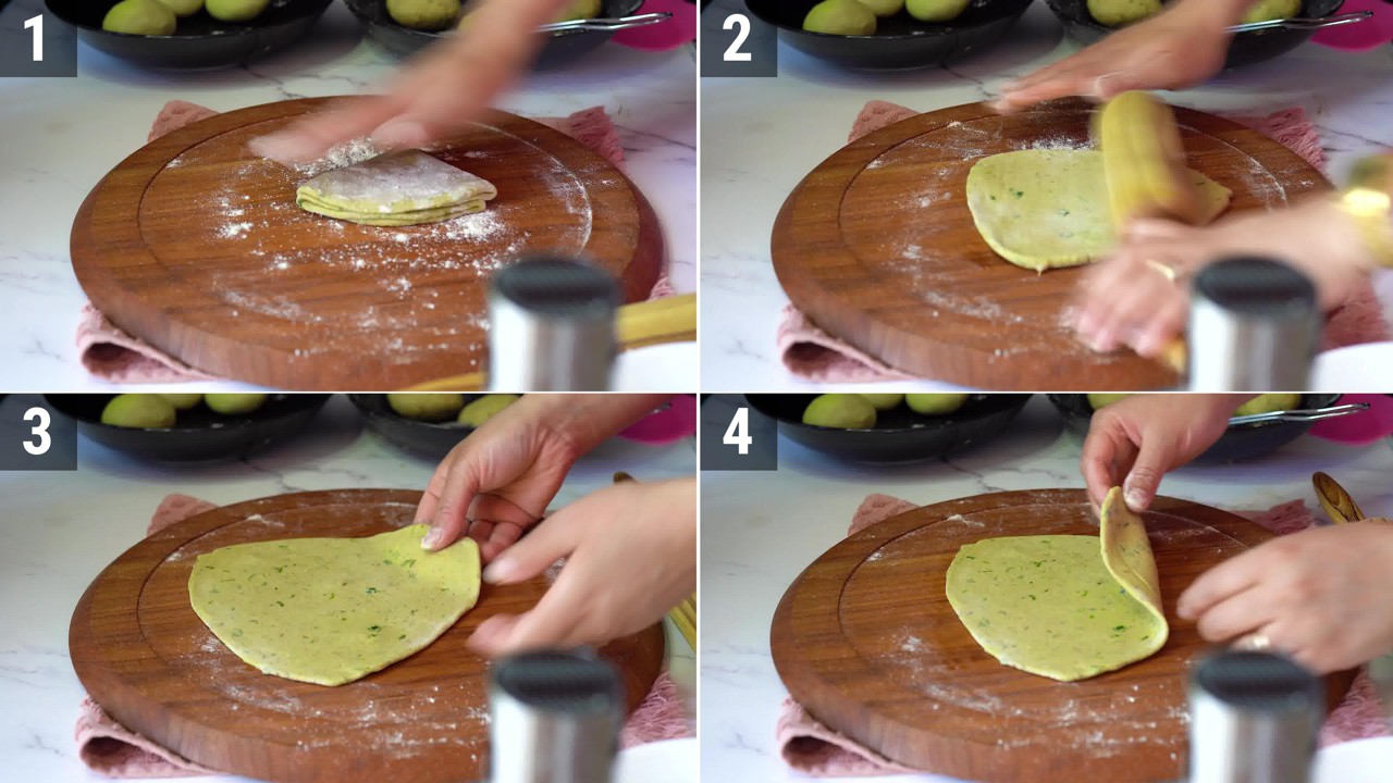 Image of the cooking step-4-4 for Avocado Paratha + Avocado Roti