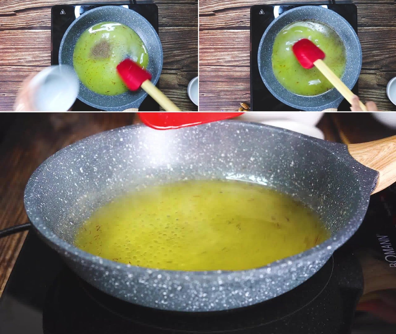 Image of the cooking step-3-3 for Badam Burfi Recipe