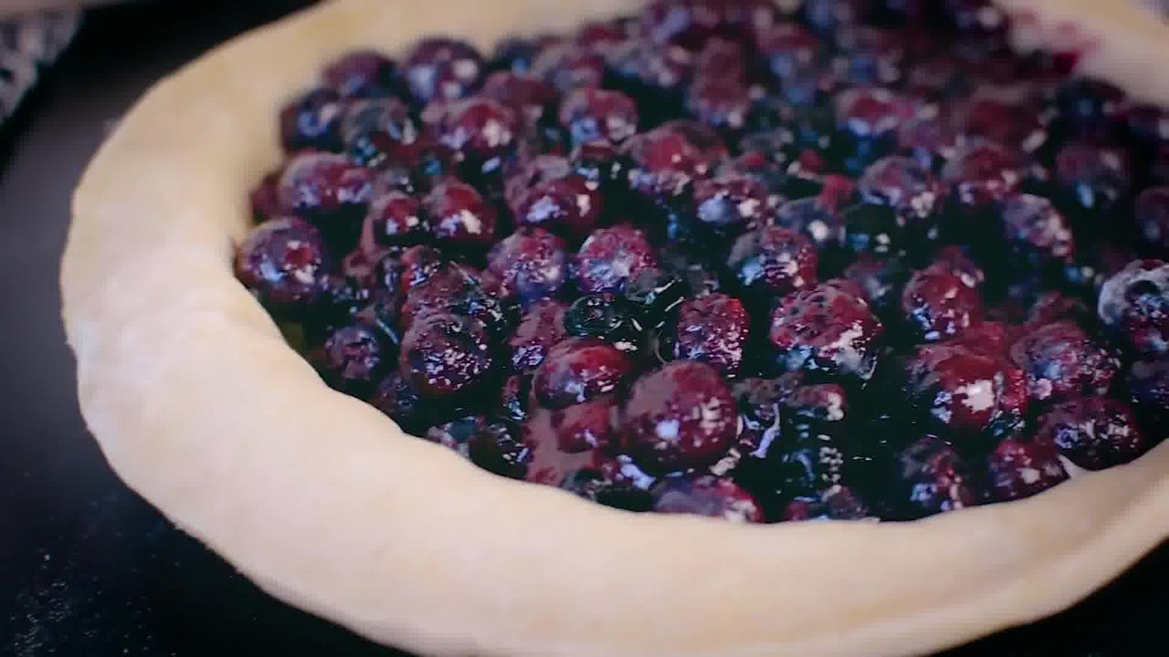 Image of the cooking step-3-1 for Blueberry Pie Recipe