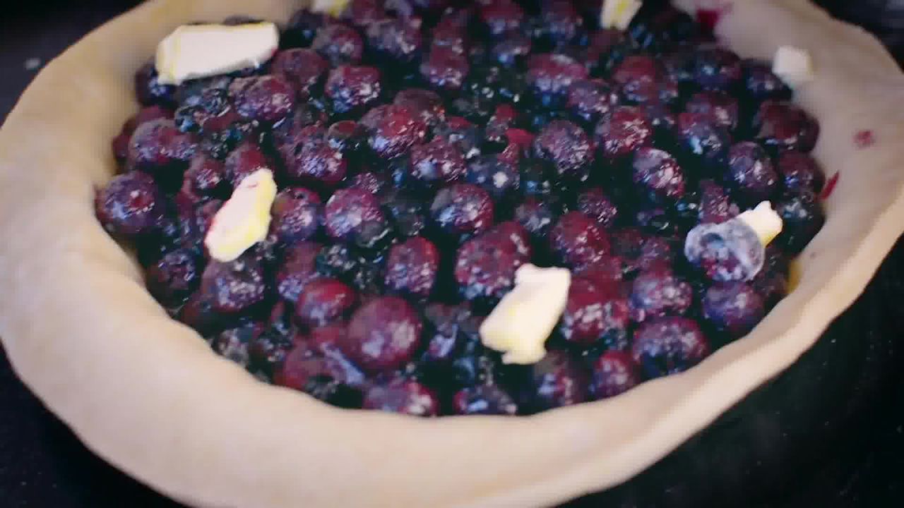 Image of the cooking step-3-2 for Blueberry Pie Recipe