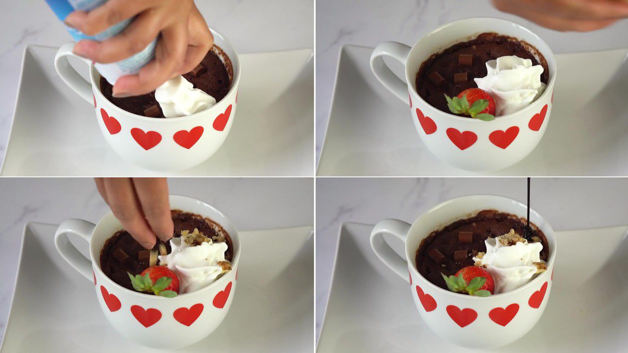 Image of the cooking step-1-7 for Brownie in a Mug