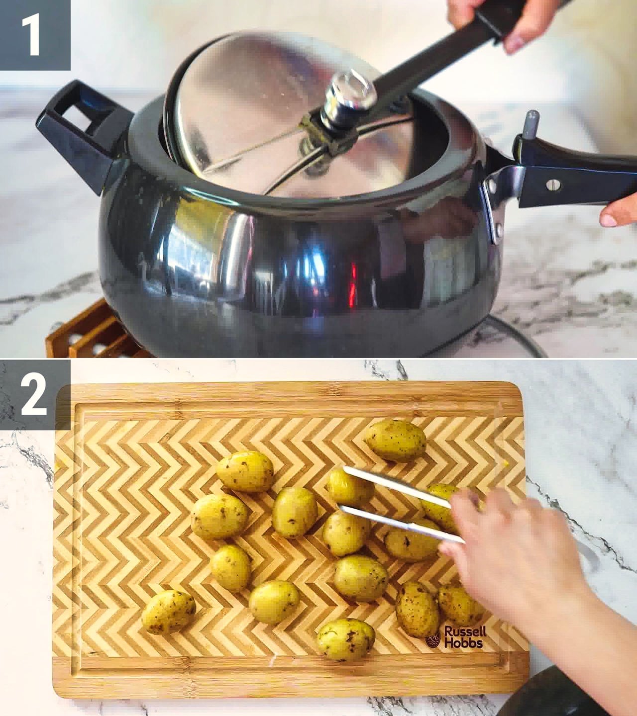 Image of the cooking step-1-2 for Cajun Potatoes