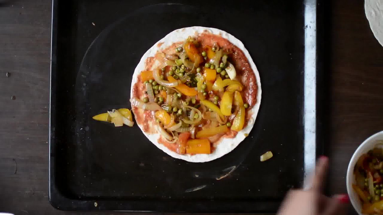 Image of the cooking step-3-3 for Tortilla Pizza Caramelized Veggie Tortizza (2 ways)