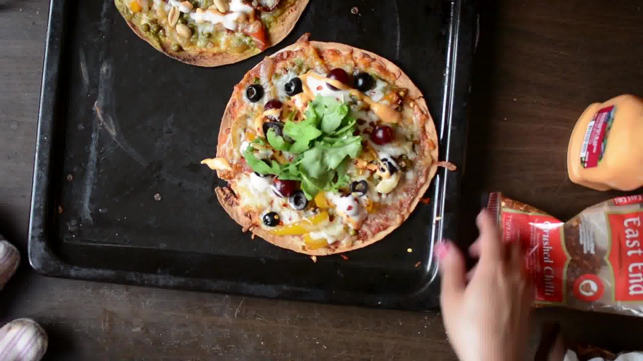 Image of the cooking step-3-6 for Tortilla Pizza Caramelized Veggie Tortizza (2 ways)