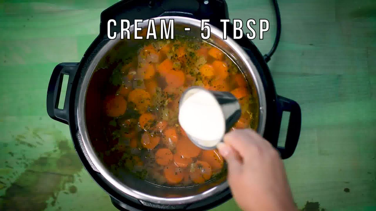 Image of the cooking step-1-8 for Instant Pot Carrot Potato Soup