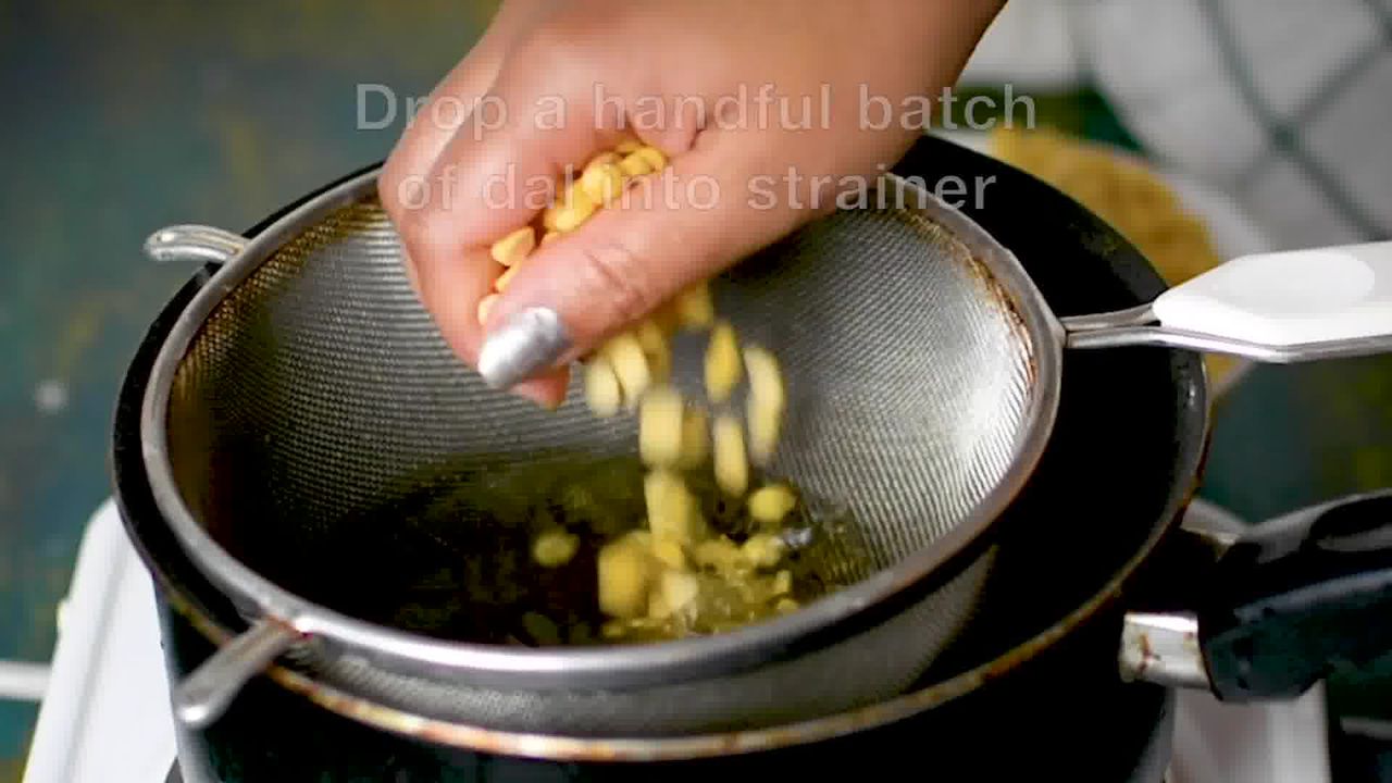 Image of the cooking step-2-2 for Chana Dal Namkeen - Crunchy Split Bengal Gram Snack