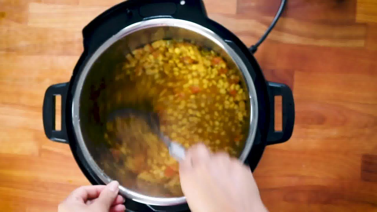 Image of the cooking step-1-13 for Chana Dal - Split Chickpea Soup (Instant Pot + Cooker)