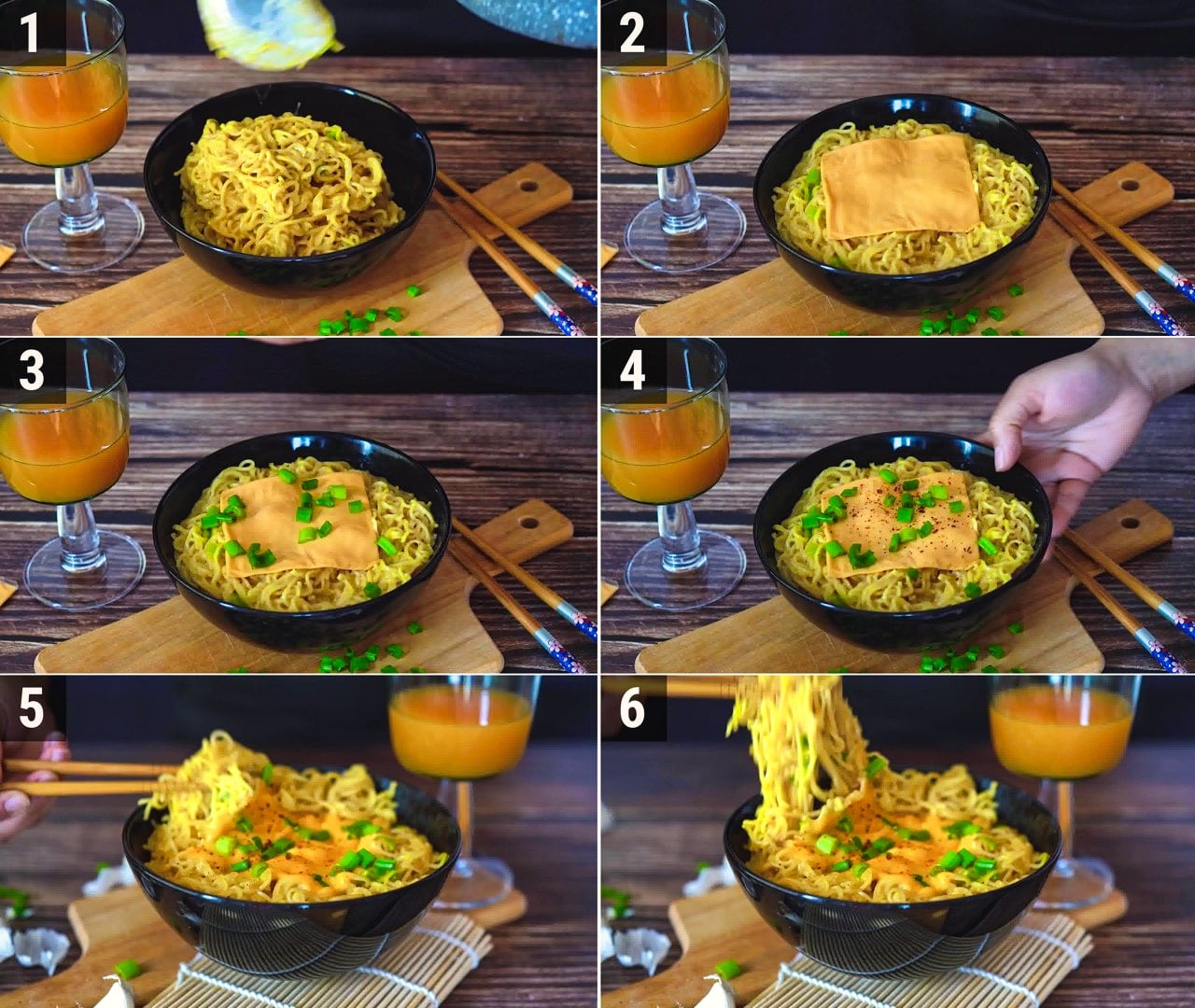 Image of the cooking step-1-4 for Cheese Ramen