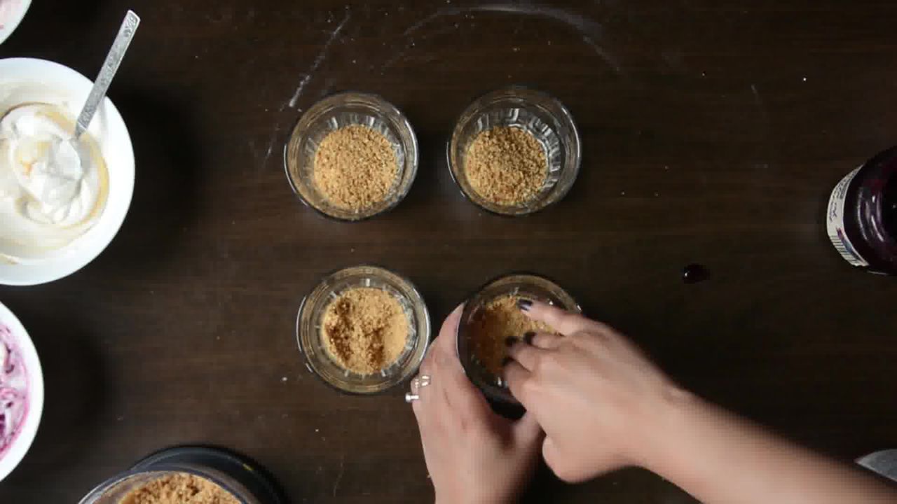 Image of the cooking step-1-6 for Cheesecake Shots – 4 Ways | Video Recipe