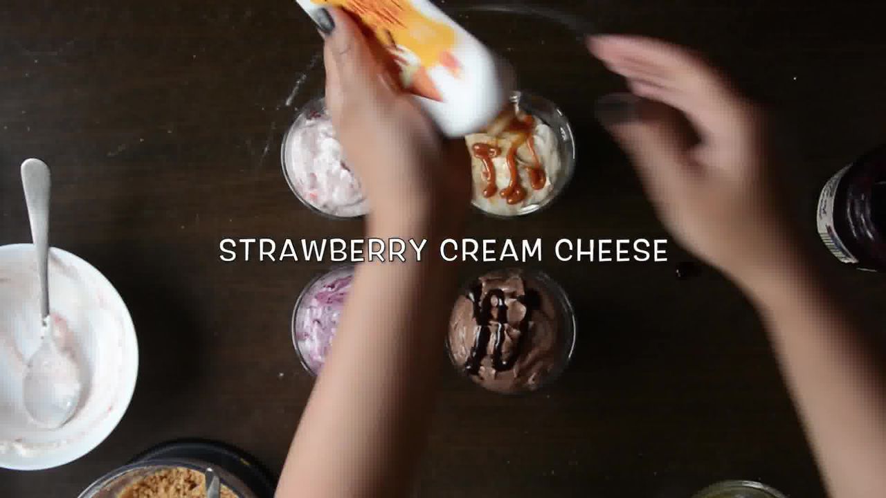 Image of the cooking step-2-3 for Cheesecake Shots – 4 Ways | Video Recipe