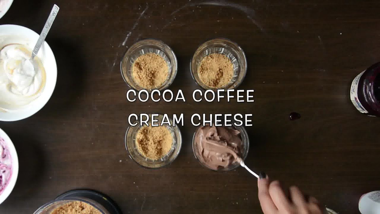 Image of the cooking step-3-2 for Cheesecake Shots – 4 Ways | Video Recipe