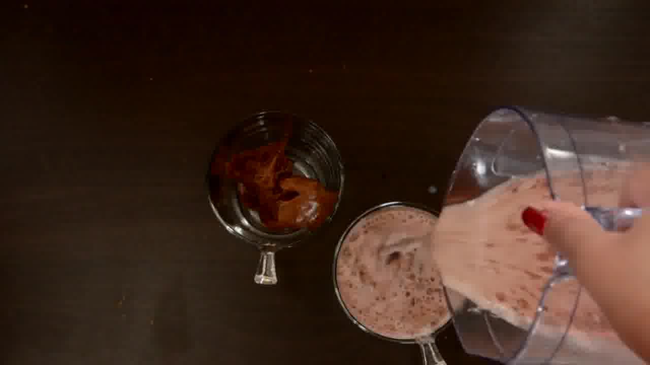 Image of the cooking step-1-6 for Chocolate Almond Milk with Frothy Coffee (Video Recipe)