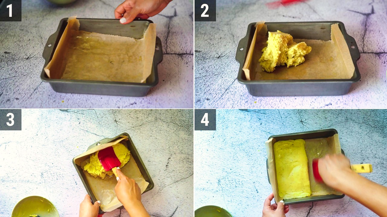 Image of the cooking step-1-6 for Chocolate Burfi