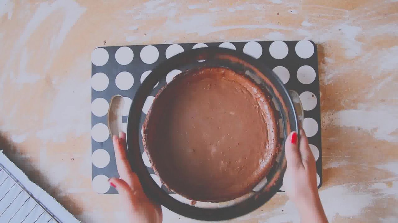 Image of the cooking step-5-1 for Chocolate Cheesecake