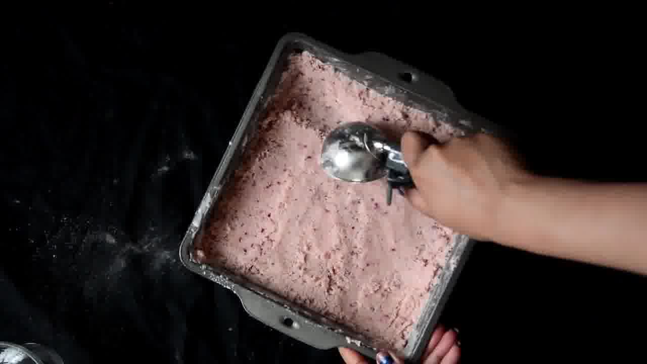 Image of the cooking step-1-5 for Classic and Easy Cherry Lassi Ice Cream (Video Recipe)