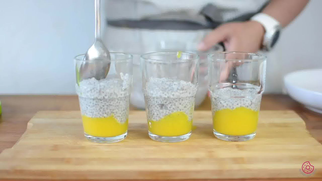 Image of the cooking step-3-3 for Coconut Mango Chia Pudding
