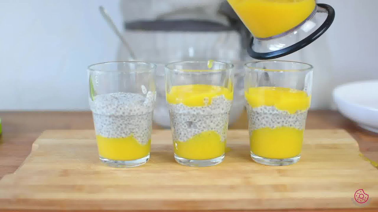 Image of the cooking step-3-4 for Coconut Mango Chia Pudding