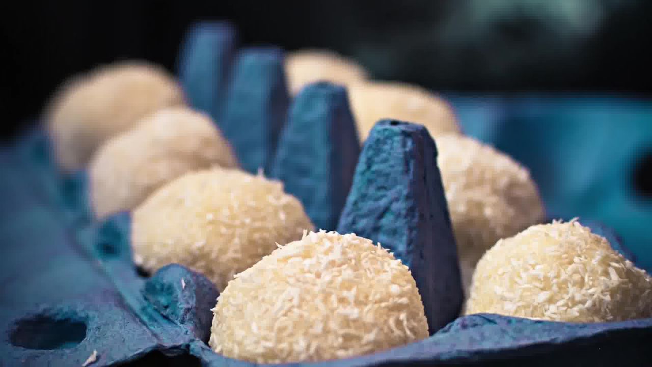 Image of the cooking step-3-8 for White Chocolate Coconut Truffles Recipe
