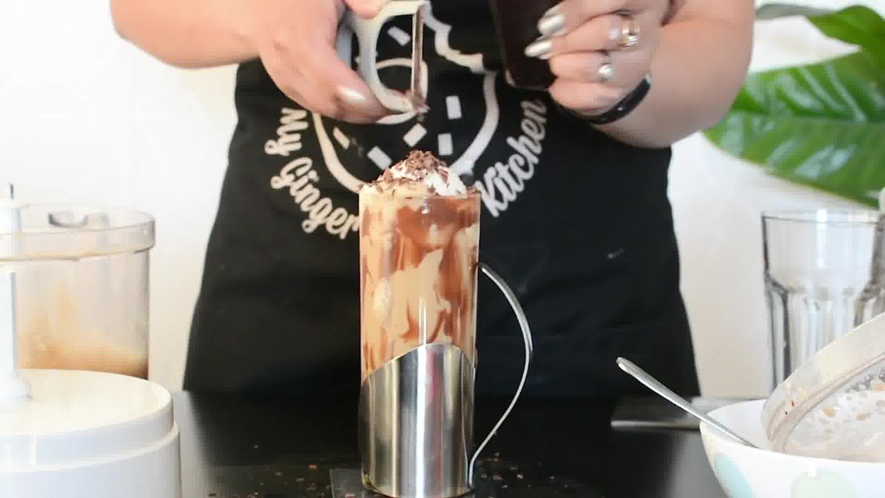 Image of the cooking step-1-4 for Cold Coffee Recipe – 2 Ways - Cold Coffee With Ice Cream