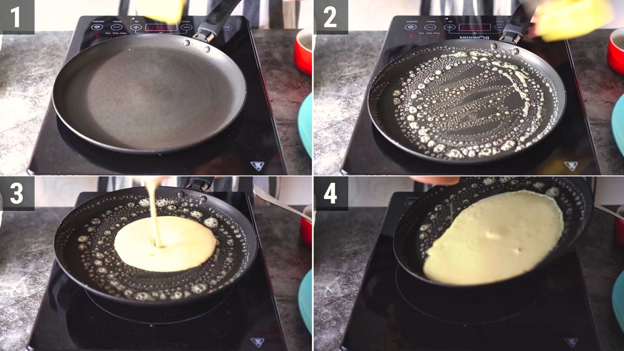 Image of the cooking step-1-5 for Crepes Recipe