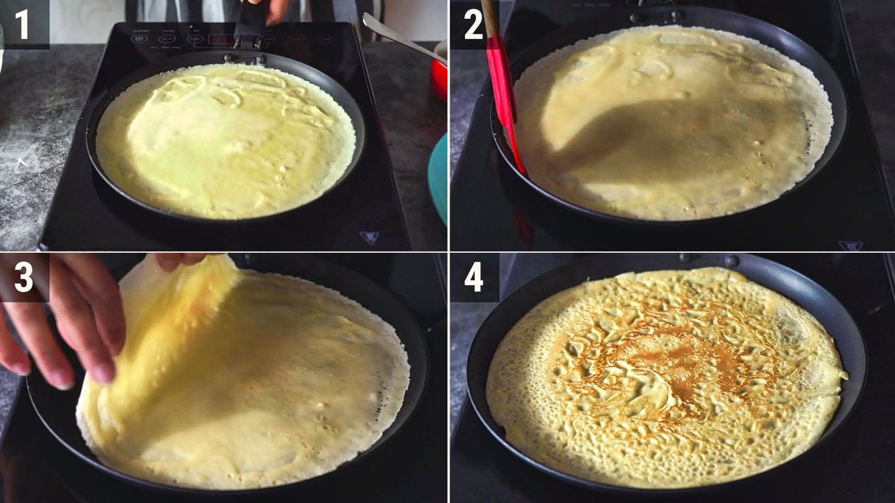 Image of the cooking step-1-6 for Crepes Recipe
