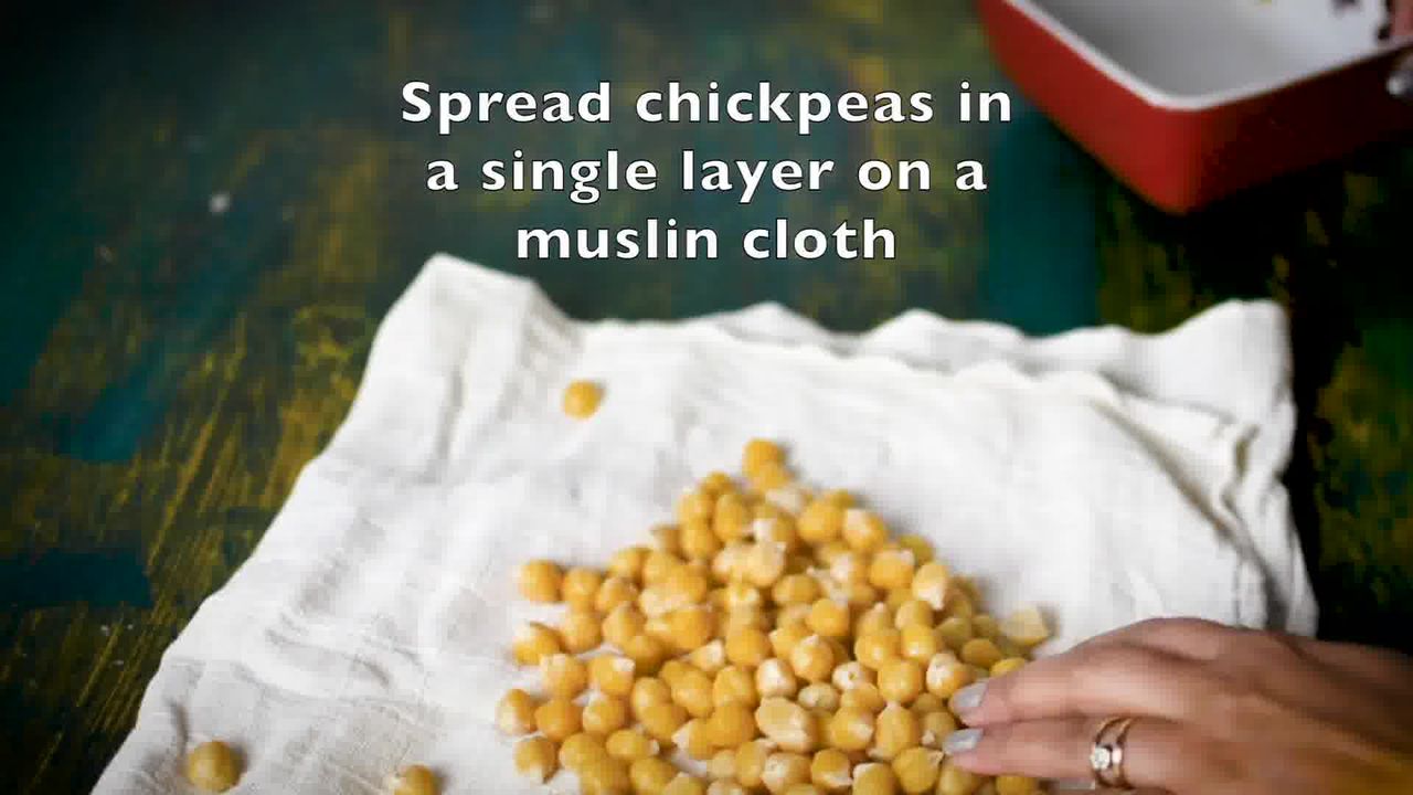Image of the cooking step-3-1 for Crispy Fried Chana Masala - Crunchy Crispy Chickpeas