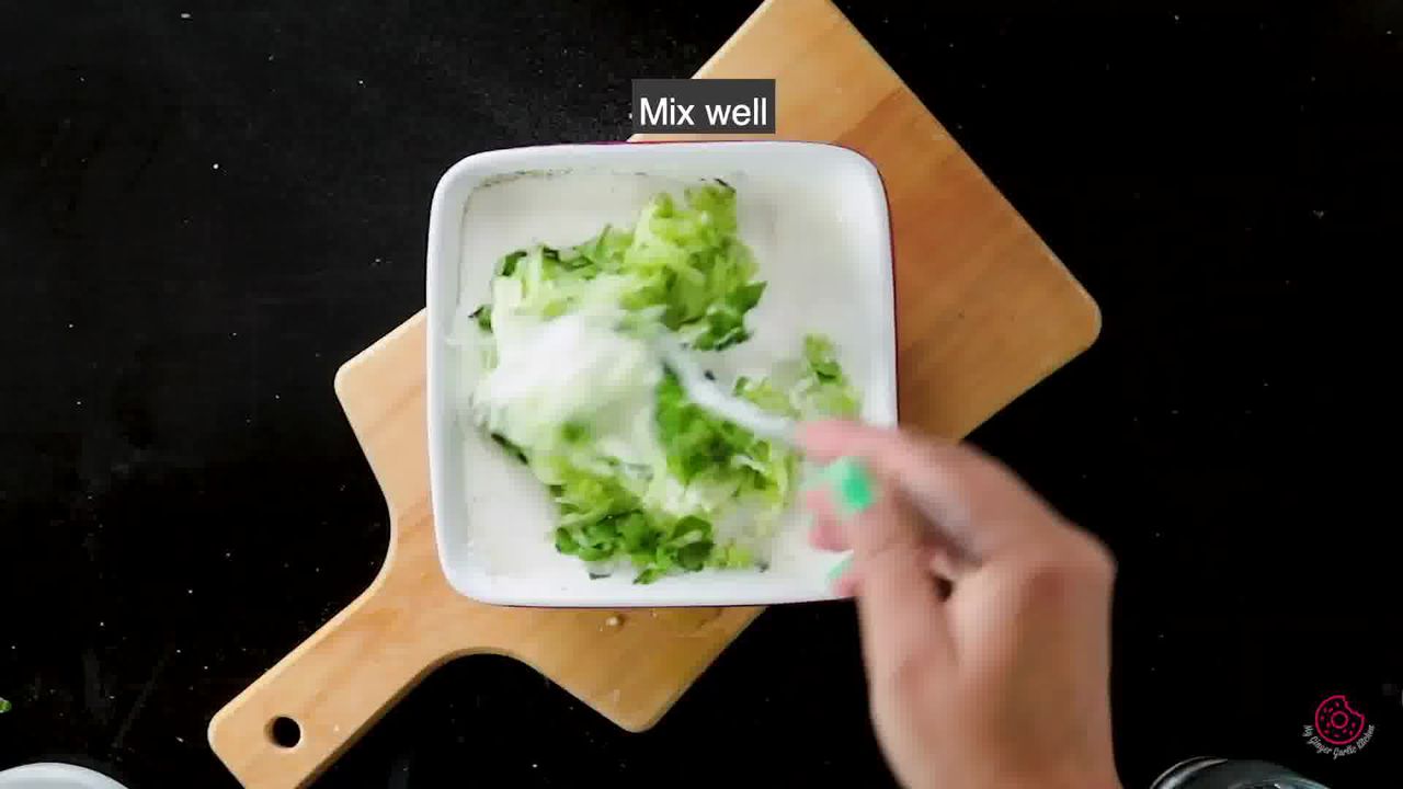 Image of the cooking step-1-5 for Cucumber Raita -  Kheere Ka Raita