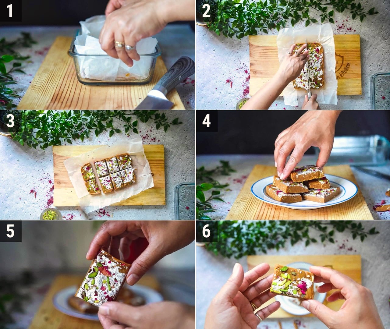 Image of the cooking step-1-3 for Dulce de Leche Burfi