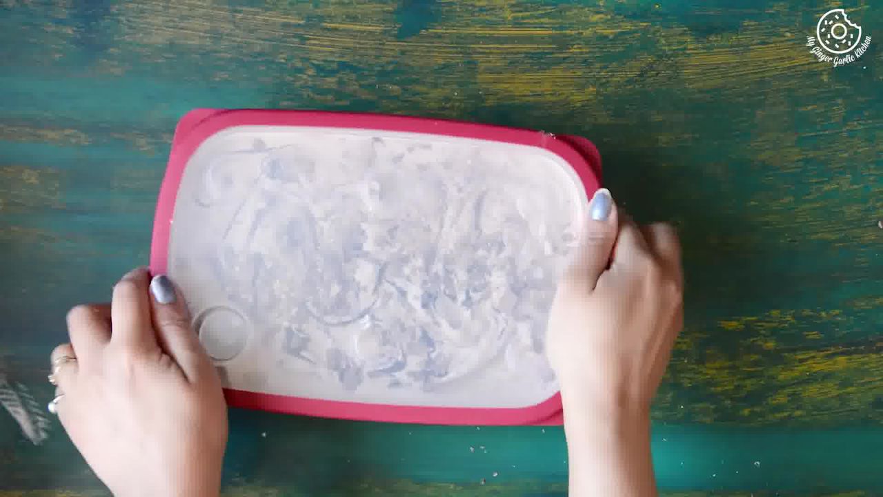 Image of the cooking step-1-11 for Eggless Chocolate Hazelnut Ice Cream