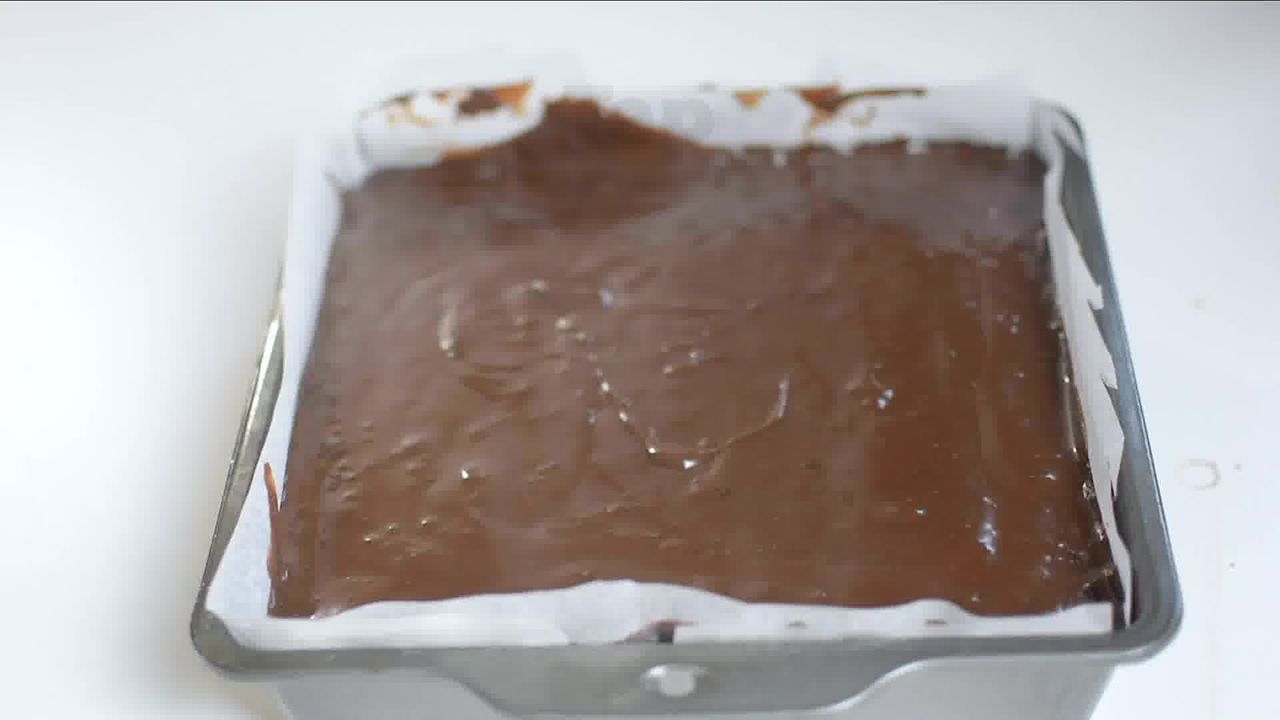 Image of the cooking step-1-10 for Eggless Chocolate Mousse Cake Recipe - No Bake