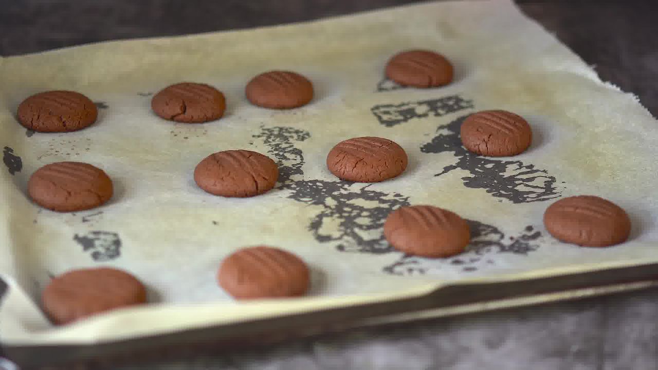Image of the cooking step-1-10 for  3-Ingredient Eggless Nutella Cookies