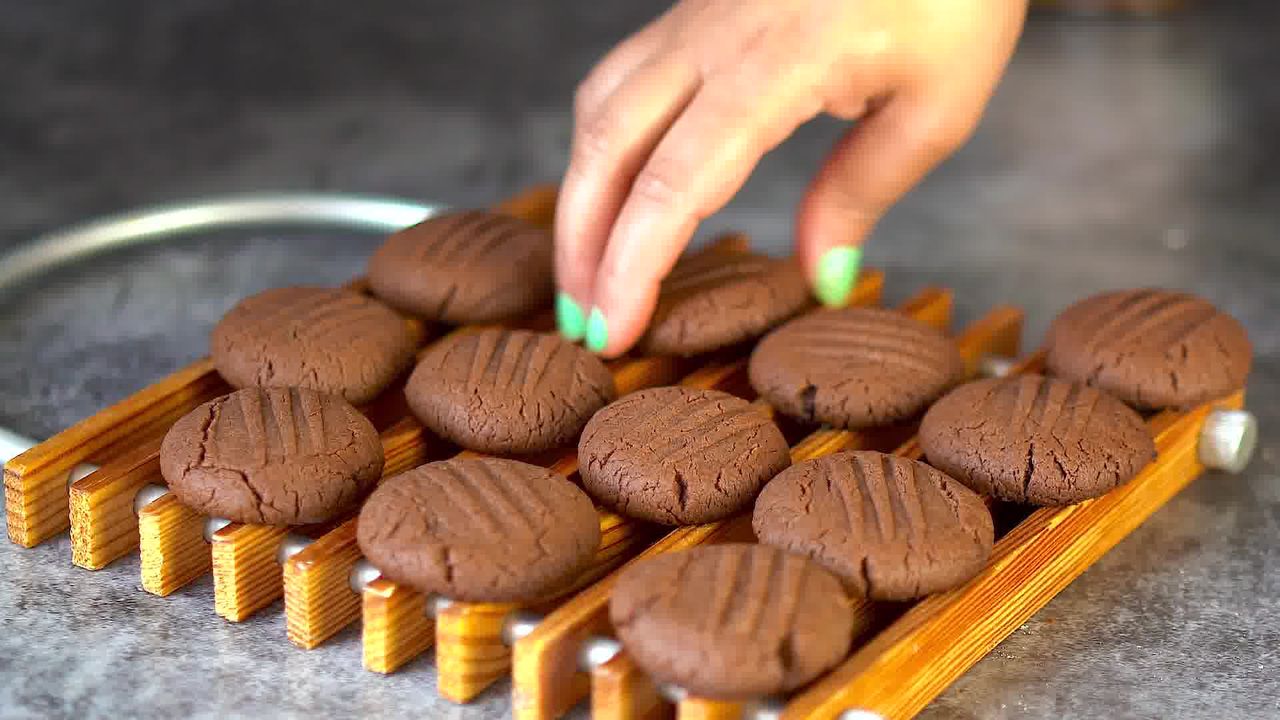 Image of the cooking step-1-11 for  3-Ingredient Eggless Nutella Cookies