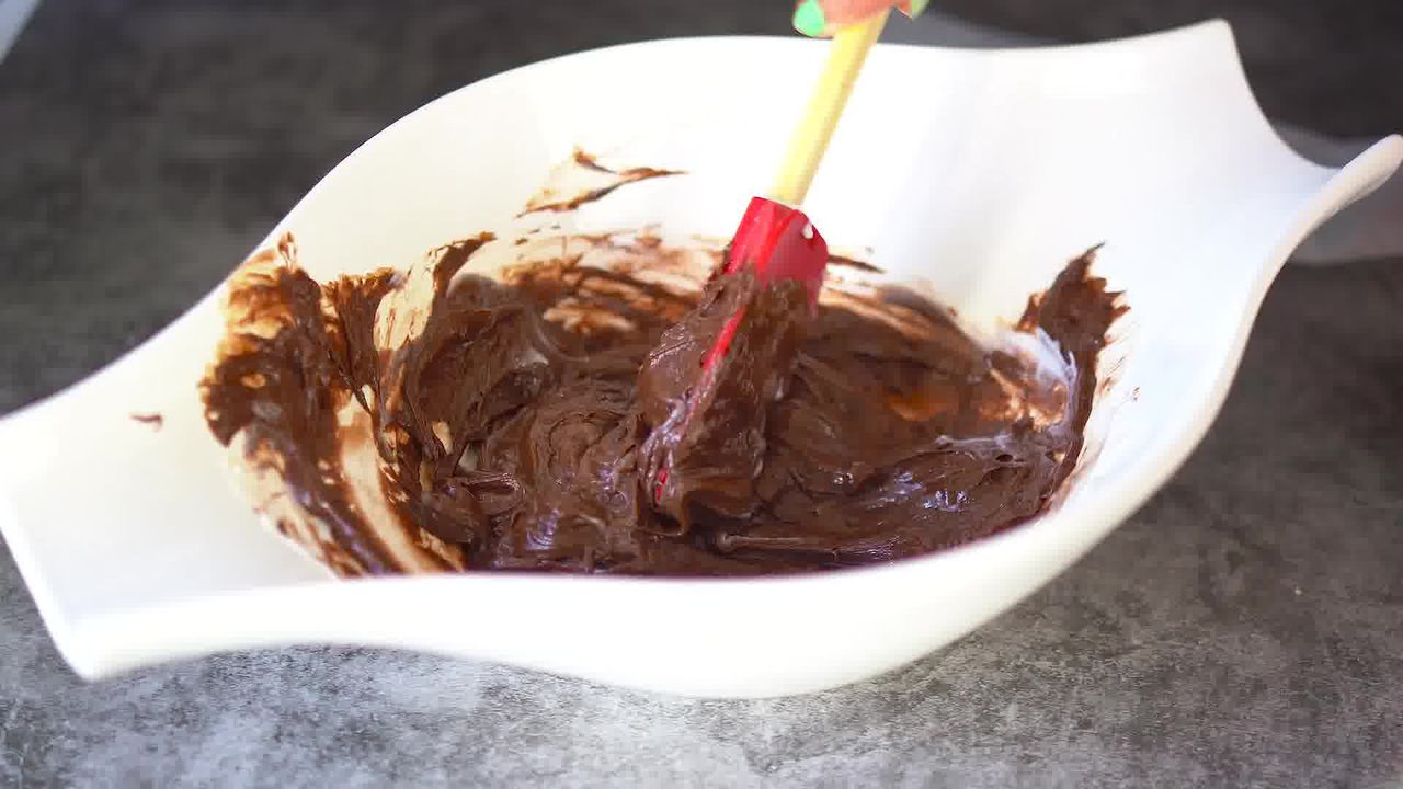 Image of the cooking step-1-3 for  3-Ingredient Eggless Nutella Cookies