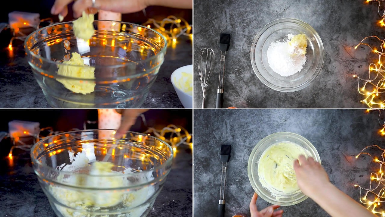 Image of the cooking step-1-3 for Eggless Tutti Frutti Cake