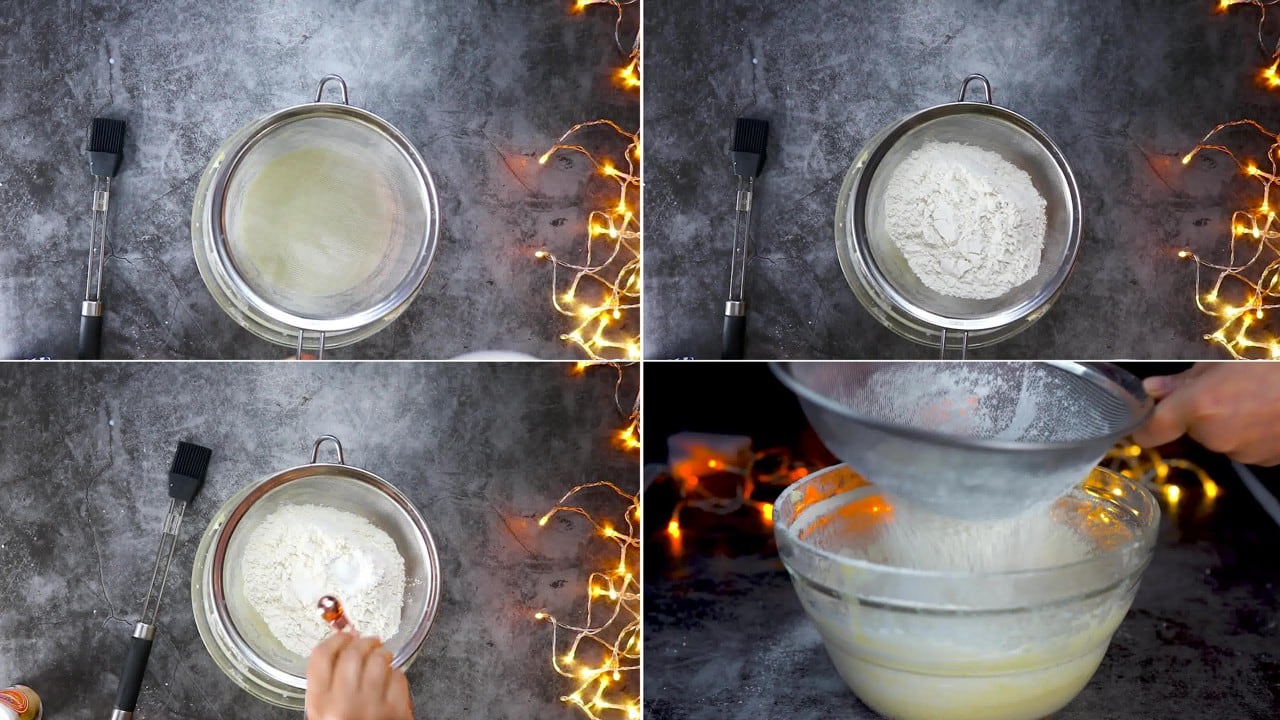 Image of the cooking step-1-5 for Eggless Tutti Frutti Cake
