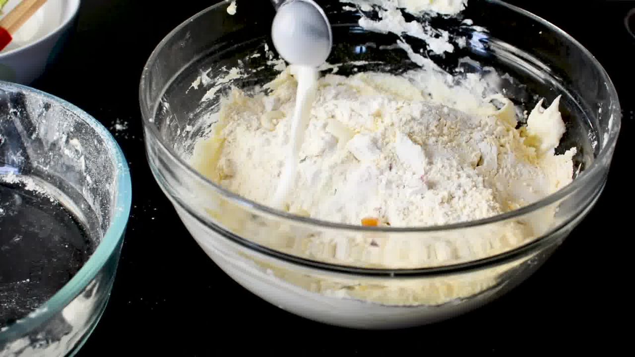 Image of the cooking step-1-5 for Karachi Biscuit - Eggless Tutti Frutti Cookies Recipe