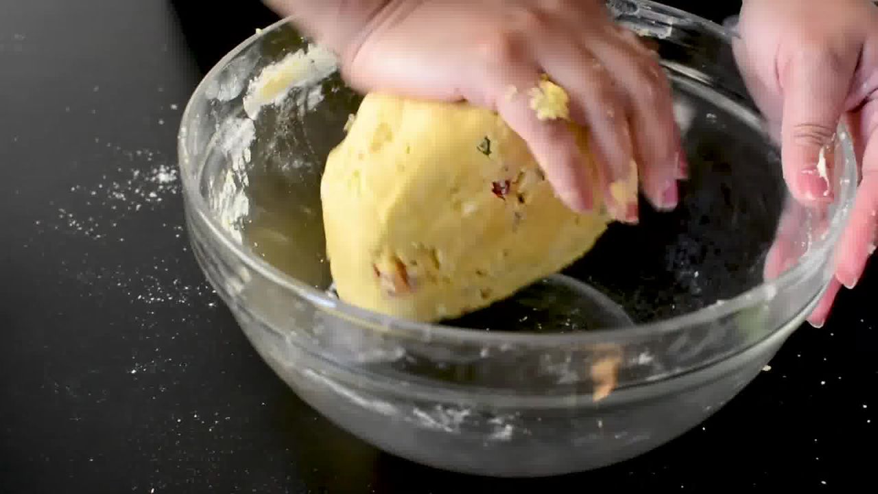 Image of the cooking step-1-6 for Karachi Biscuit - Eggless Tutti Frutti Cookies Recipe