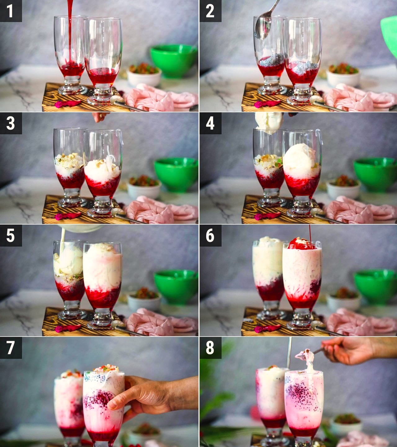 Image of the cooking step-4-1 for Falooda Recipe