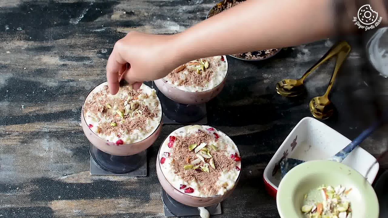 Image of the cooking step-1-7 for Fruit Cream Rice Kheer Recipe - Indian Kheer Pudding