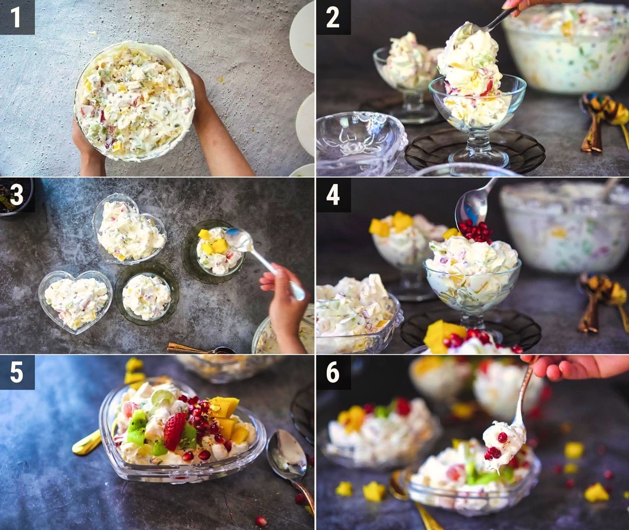 Image of the cooking step-1-3 for Fruit Cream
