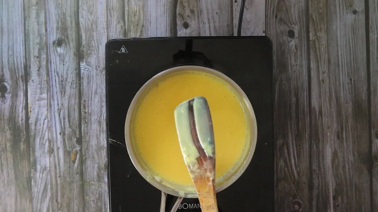 Image of the cooking step-1-11 for Fruit Custard