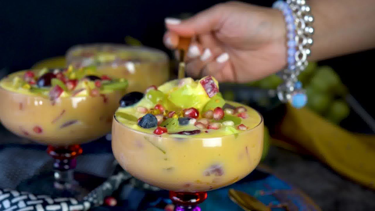 Image of the cooking step-1-19 for Fruit Custard